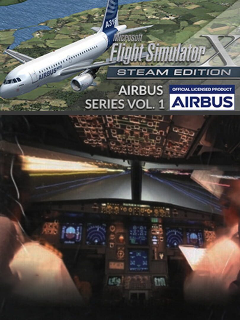 Microsoft Flight Simulator X: Steam Edition - Airbus Series Vol.1 cover art