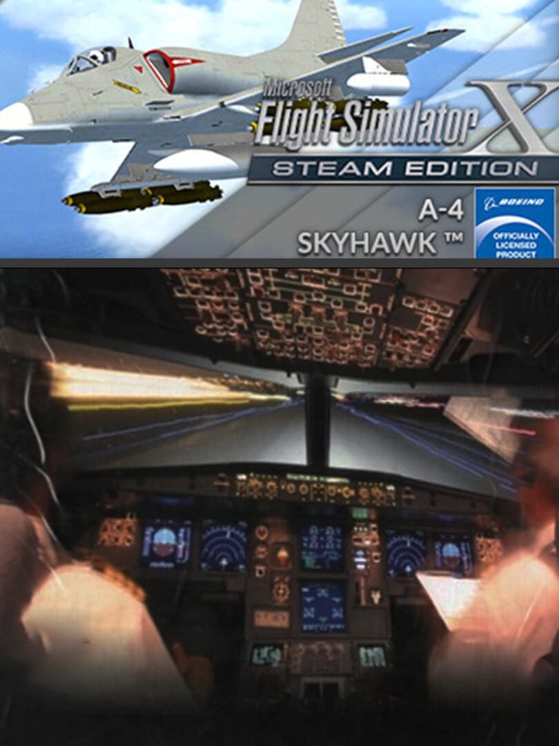 Microsoft Flight Simulator X: Steam Edition - McDonnell Douglas A-4 Skyhawk cover art