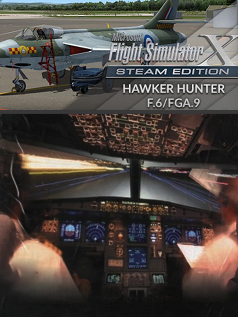 Microsoft Flight Simulator X: Steam Edition - Hawker Hunter F.6/FGA.9 cover art