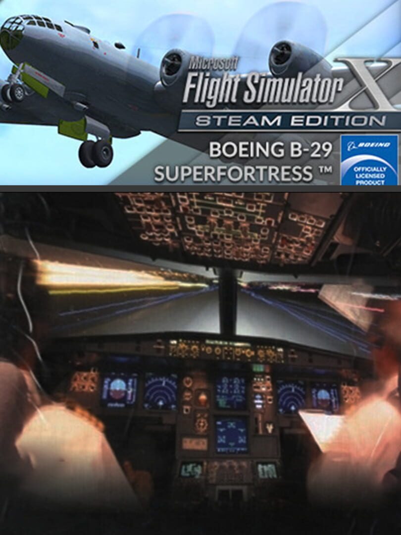 Microsoft Flight Simulator X: Steam Edition - Boeing B-29 Superfortress cover art
