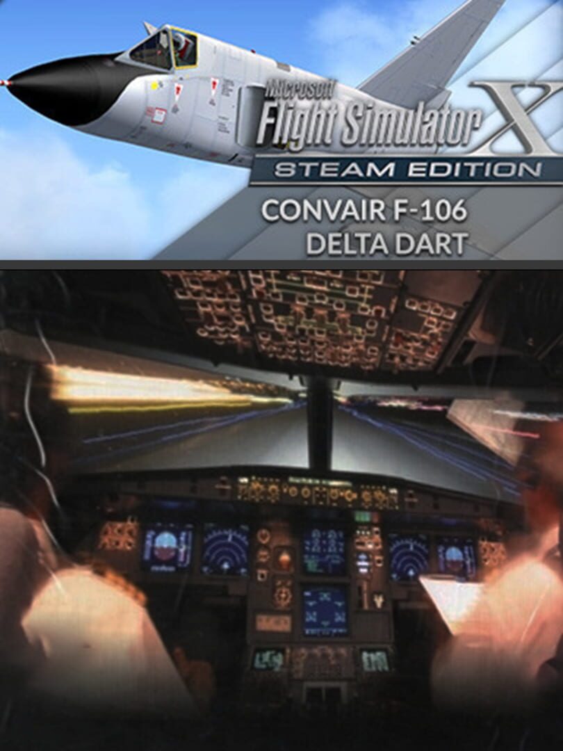 Microsoft Flight Simulator X: Steam Edition - Convair F-106 Delta Dart cover art