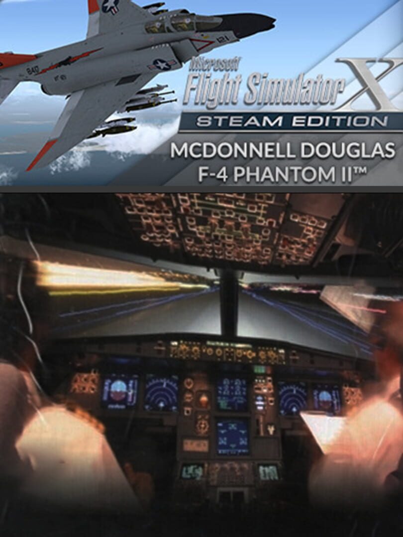 Cover image of Microsoft Flight Simulator X: Steam Edition - McDonnell Douglas F-4 Phantom II