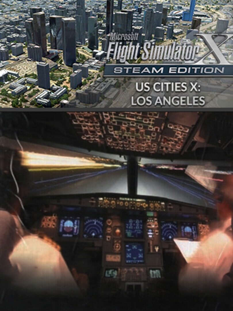 Microsoft Flight Simulator X: Steam Edition - US Cities X: Los Angeles cover art