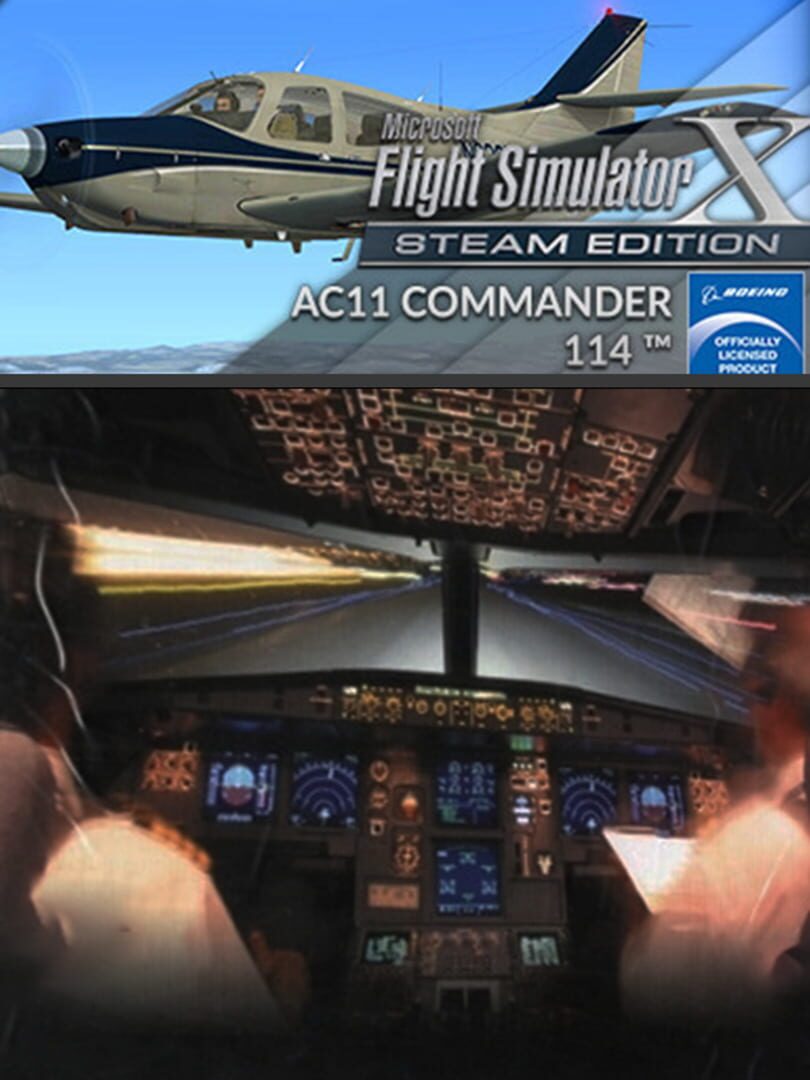 Microsoft Flight Simulator X: Steam Edition - Rockwell AC11 Commander 114 cover art