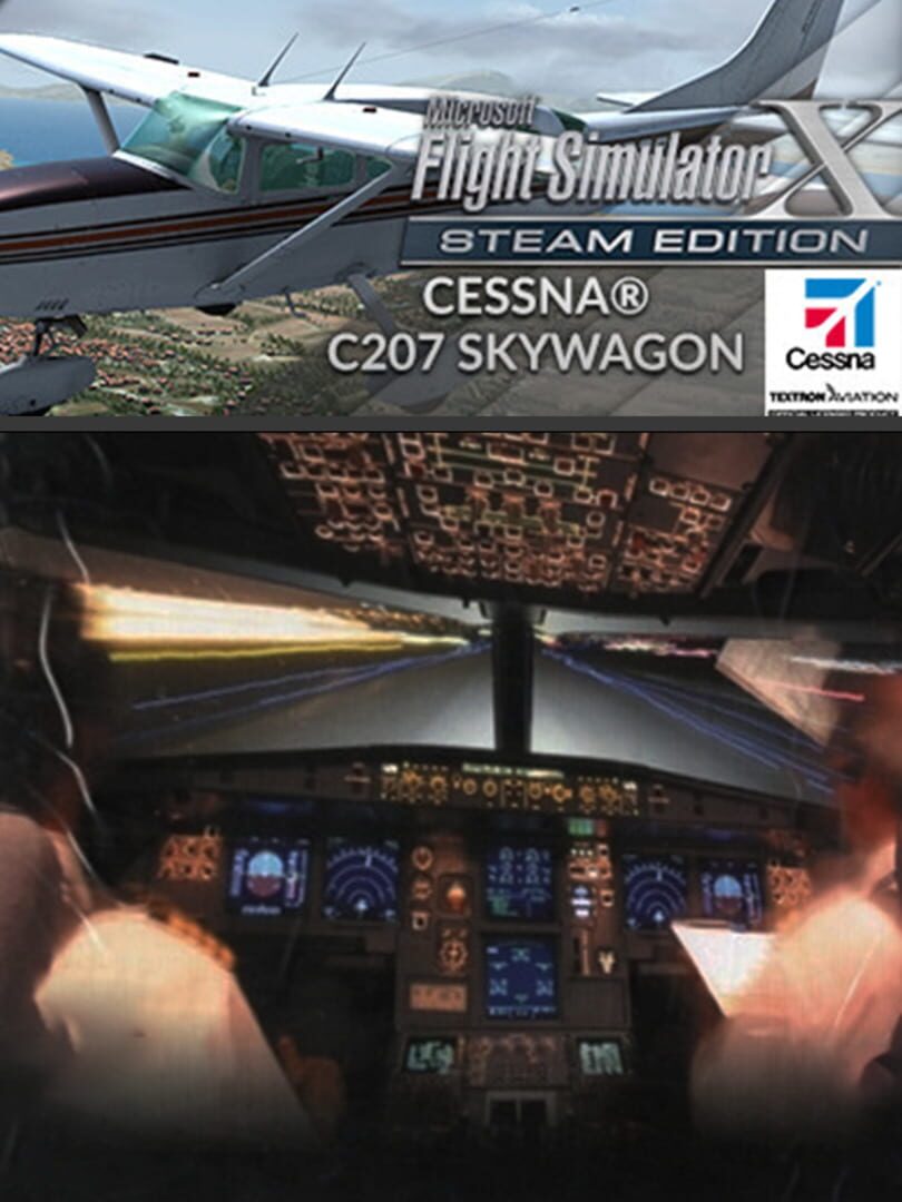 Microsoft Flight Simulator X: Steam Edition - Cessna C207 Skywagon cover art