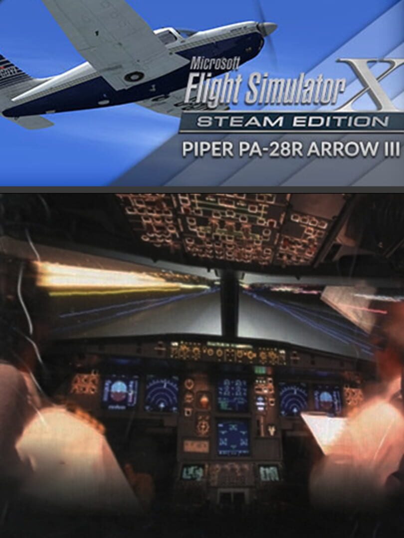 Microsoft Flight Simulator X: Steam Edition - Piper PA-28R Arrow III cover art