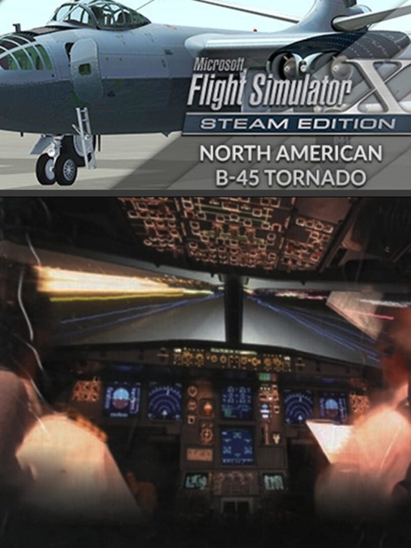 Microsoft Flight Simulator X: Steam Edition - North American B-45 Tornado cover art