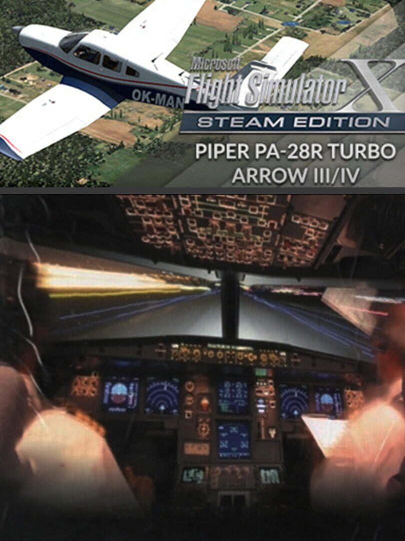 Microsoft Flight Simulator X: Steam Edition - Piper PA-28R Turbo Arrow III/IV cover art