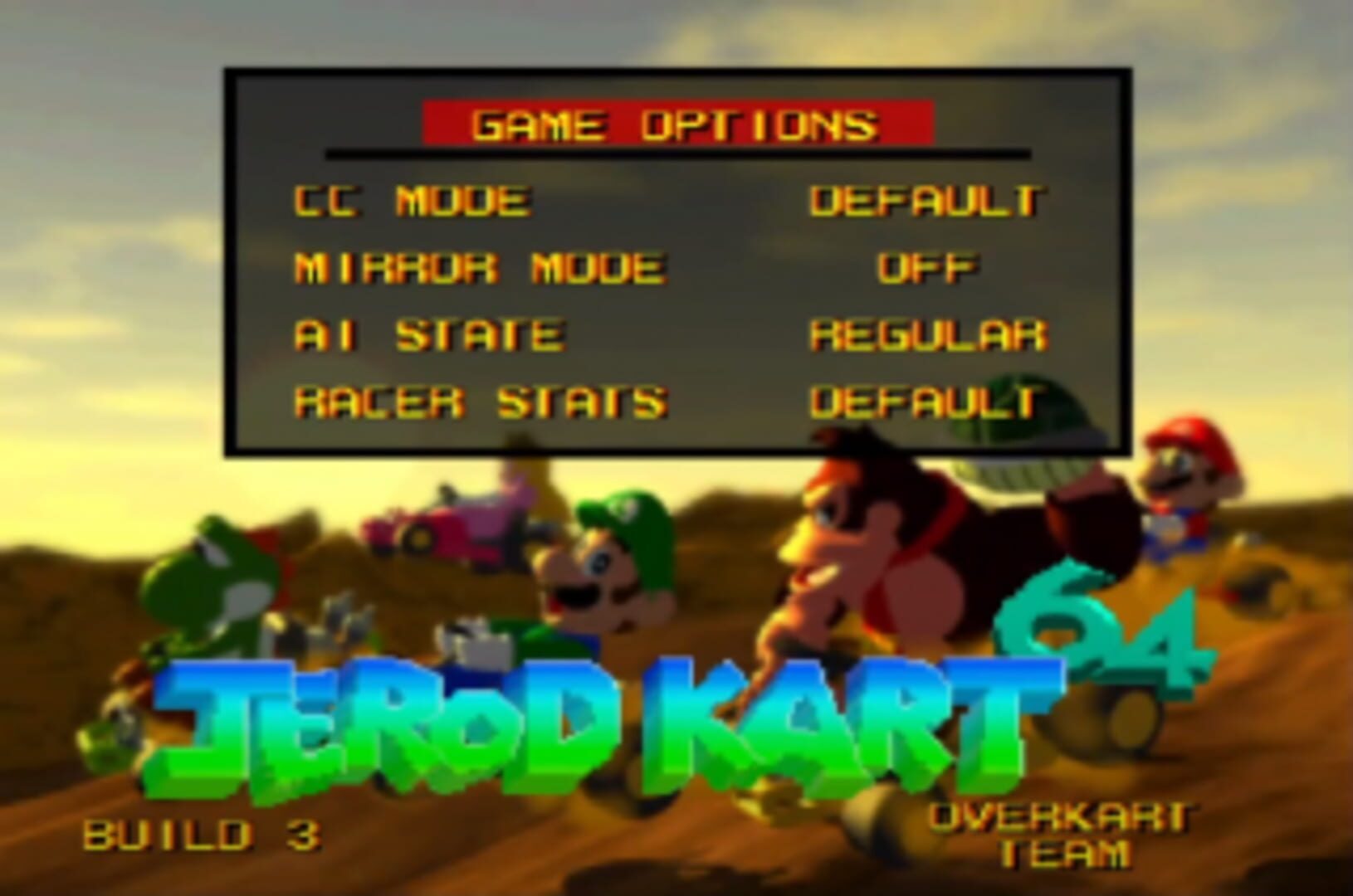 Jerod Kart 64 (2020)