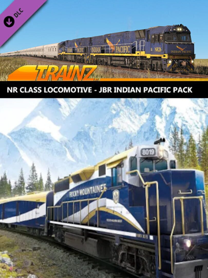 Trainz Railroad Simulator 2019: NR Class Locomotive - JBR Indian Pacific Pack cover art