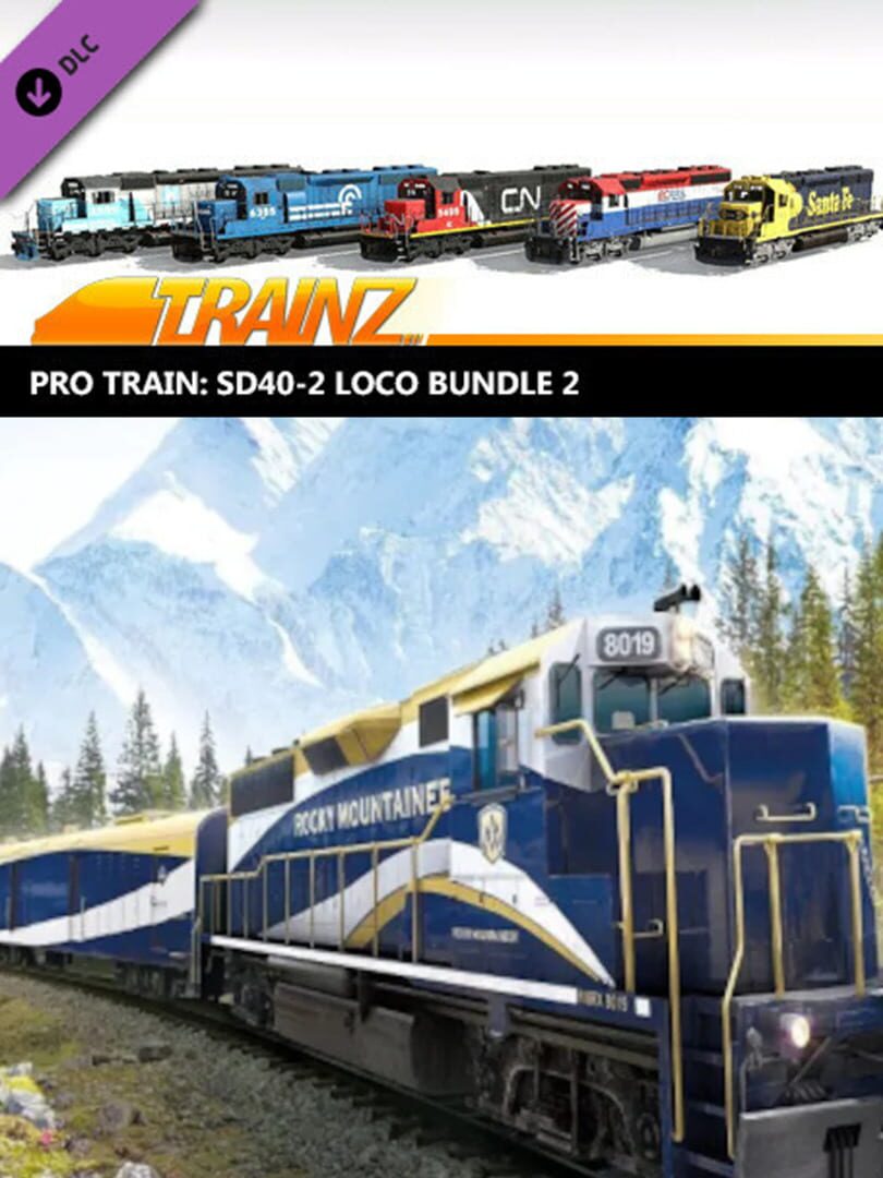 Trainz Railroad Simulator 2019: Pro Train - SD40-2 Loco Bundle 2 cover art
