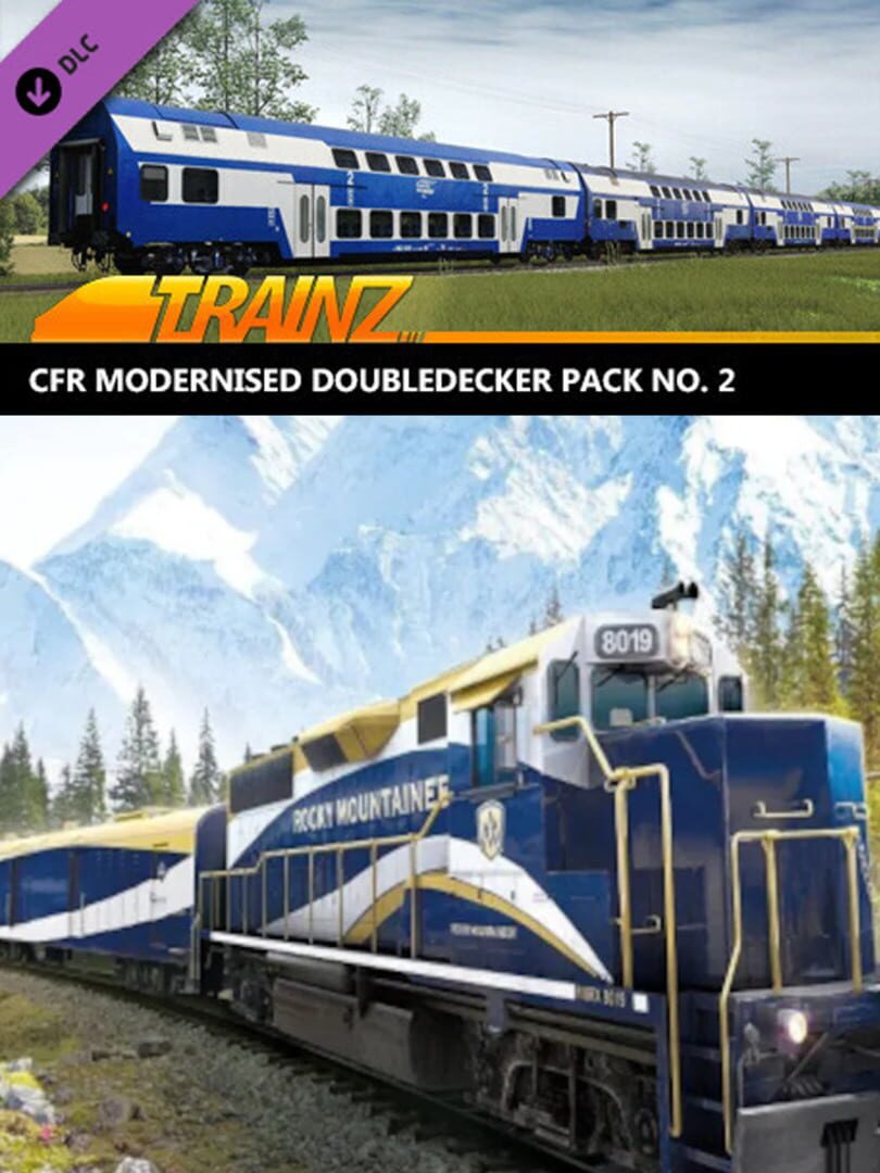 Trainz Railroad Simulator 2019: CFR Modernised Doubledecker Pack No. 2 cover art