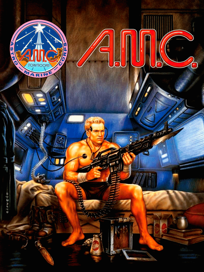 A.M.C.: Astro Marine Corps Cover