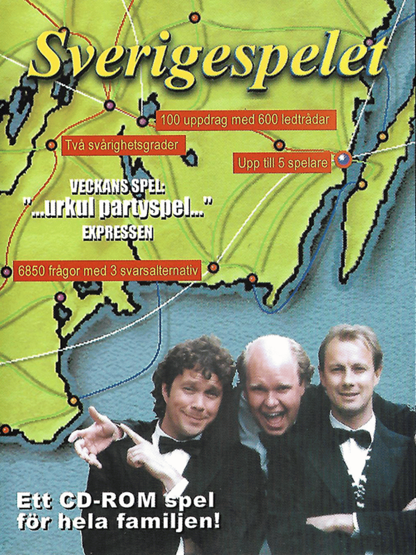 Sverigespelet Cover