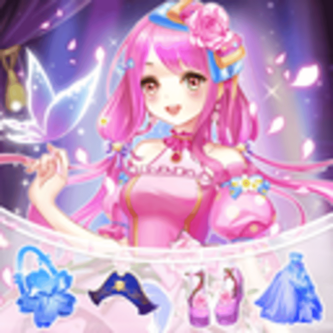 Garden Dressup Flower Princess Cover