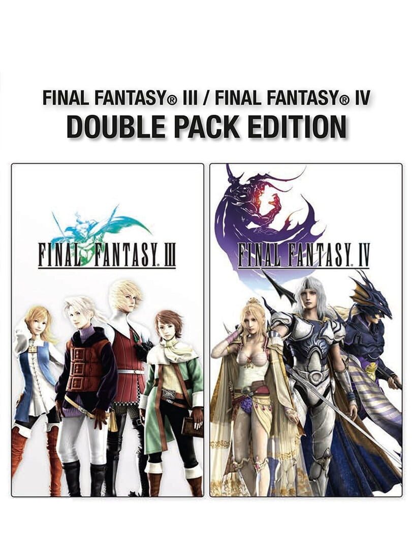 Final Fantasy III + Final Fantasy IV: Double Pack Edition cover art