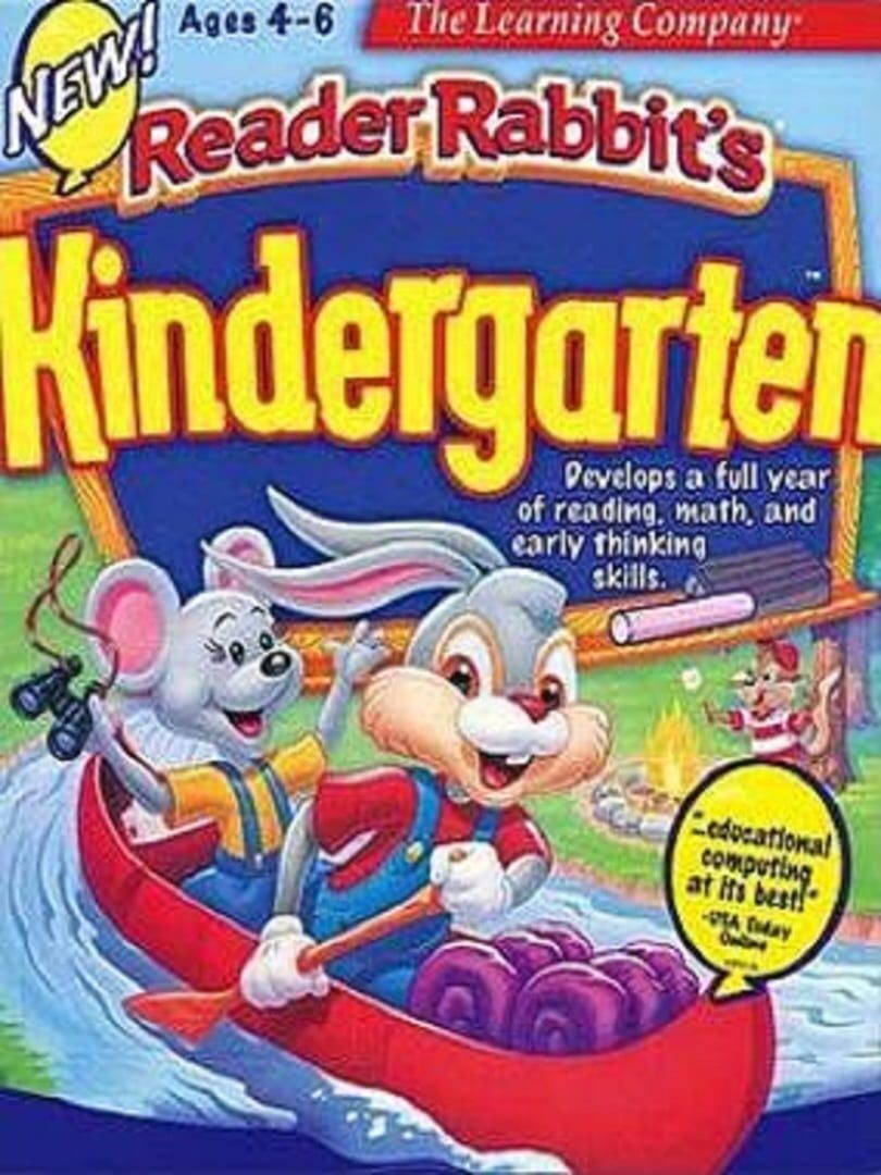 Reader Rabbit Kindergarten cover art