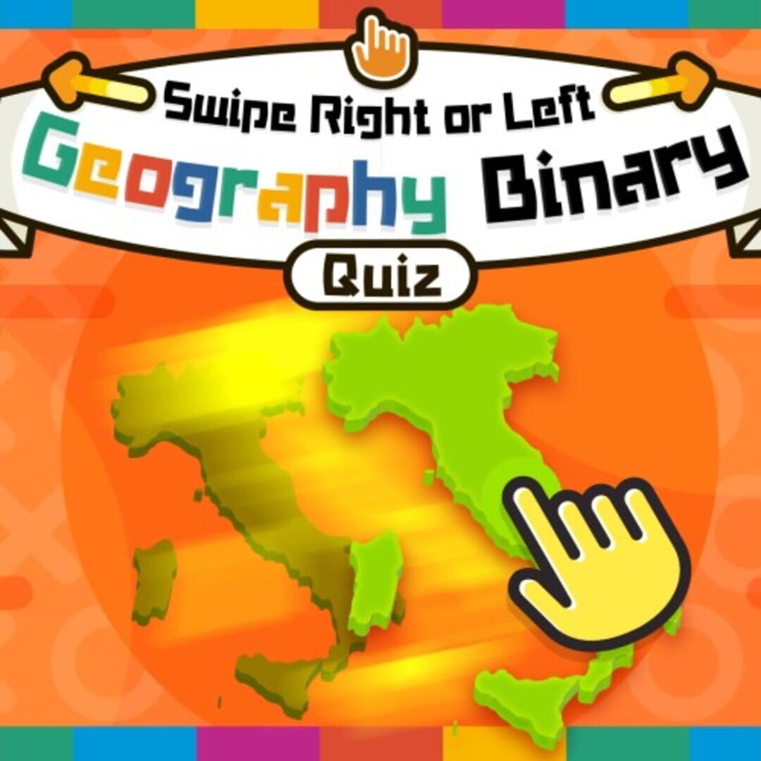 Swipe Right or Left Geography Binary Quiz cover art