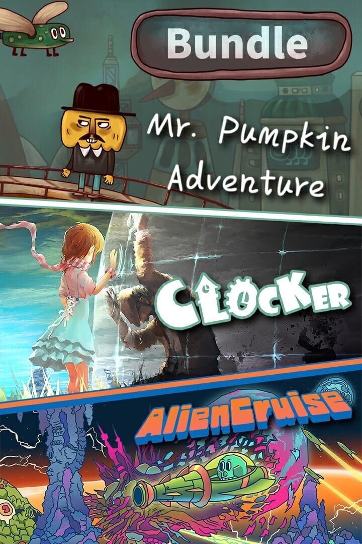 Bundle : Clocker & Mr. Pumpkin Adventure & Alien Cruise Bundle