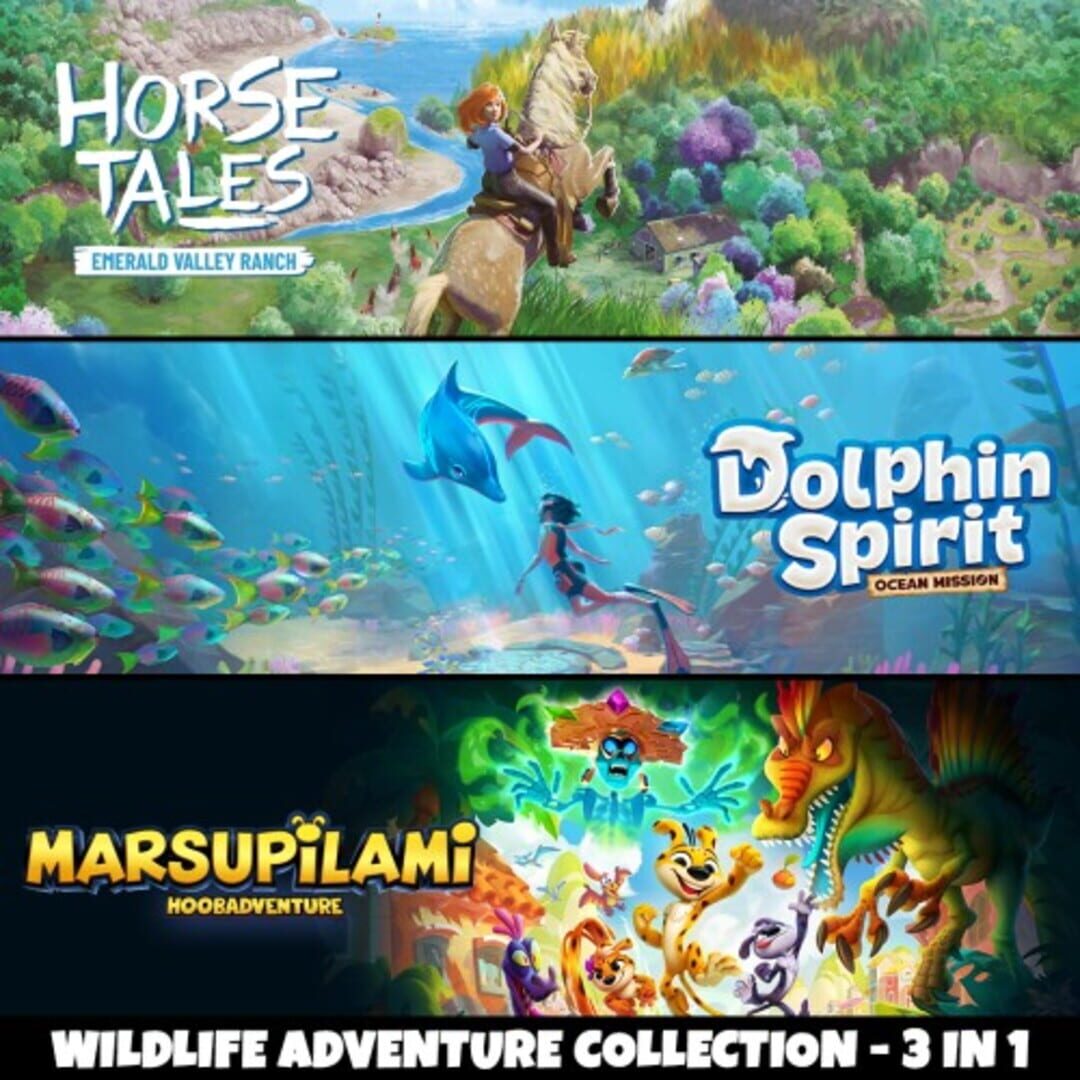 Wildlife Adventures Collection: 3 in 1 cover art