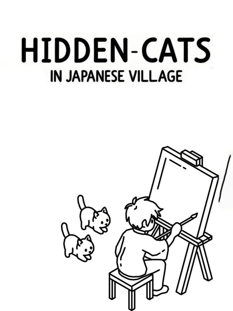 Hidden Cats In Japanese Village Cover