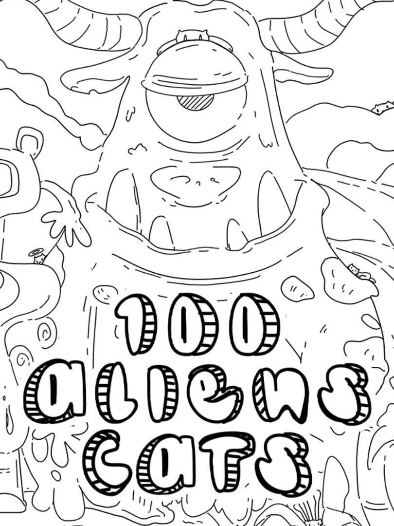100 Aliens Cats cover art