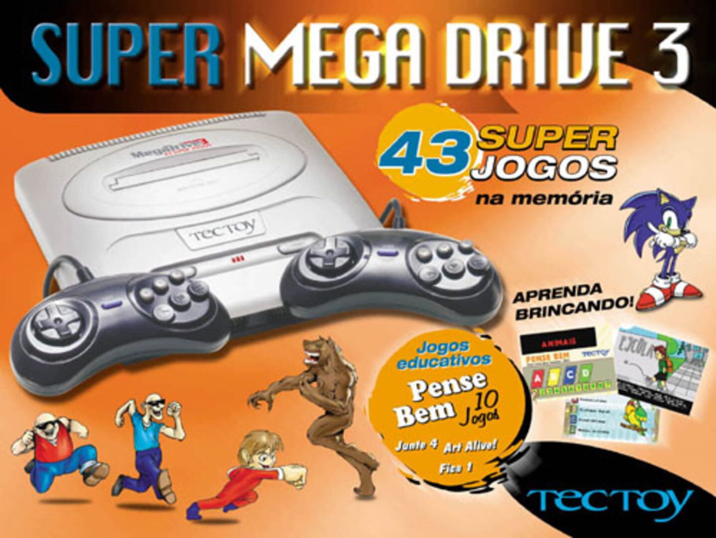 Cover image of Super Mega Drive 3: 43 Super Jogos