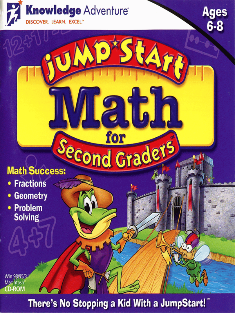 JumpStart Math for Second Graders Cover