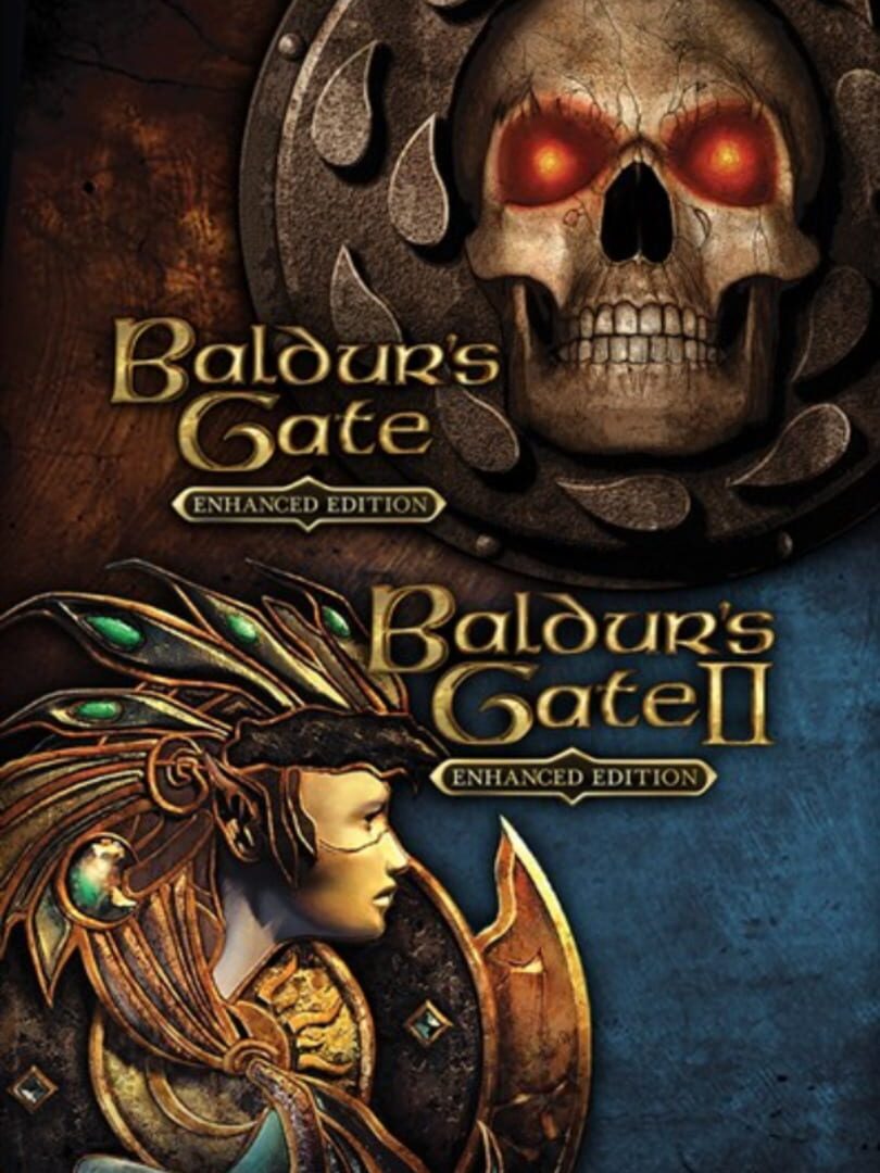 Baldur's Gate and Baldur's Gate II: Enhanced Editions cover art