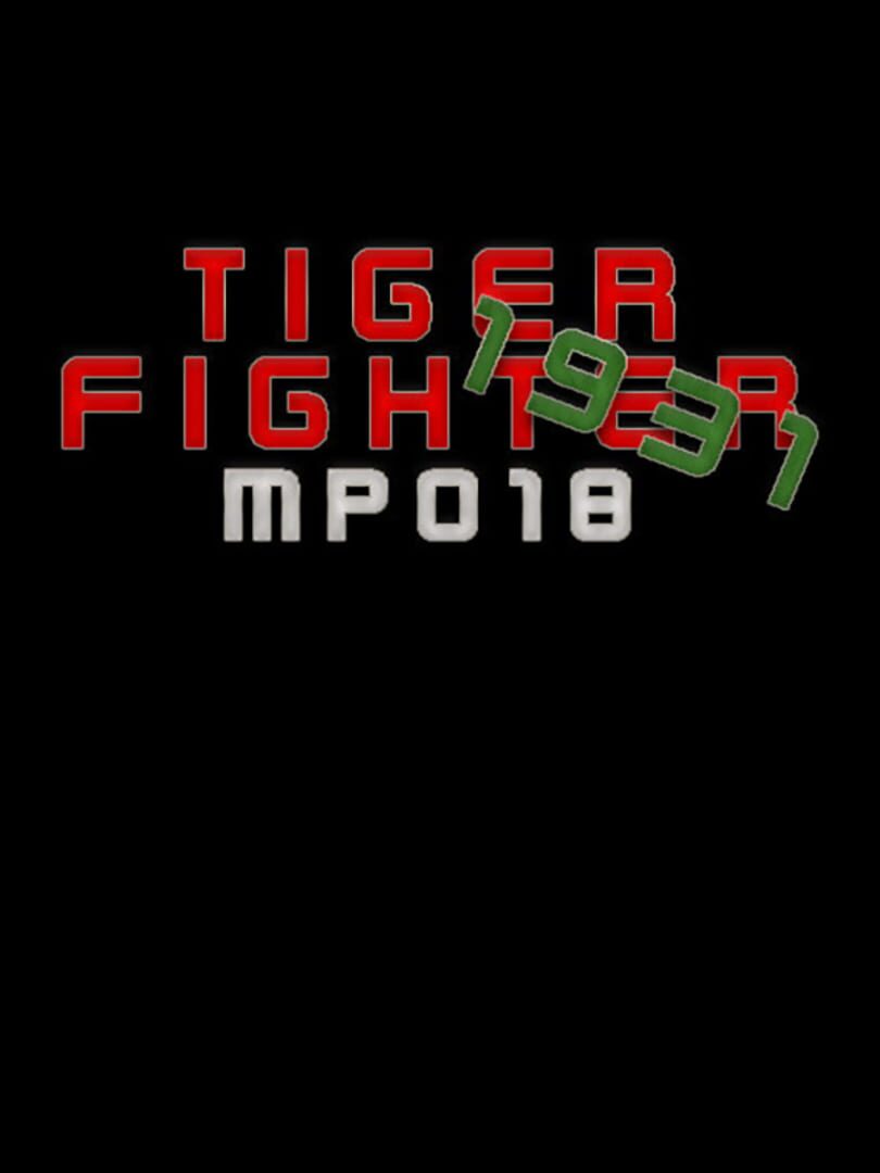 Tiger Fighter 1931: MP018 cover art