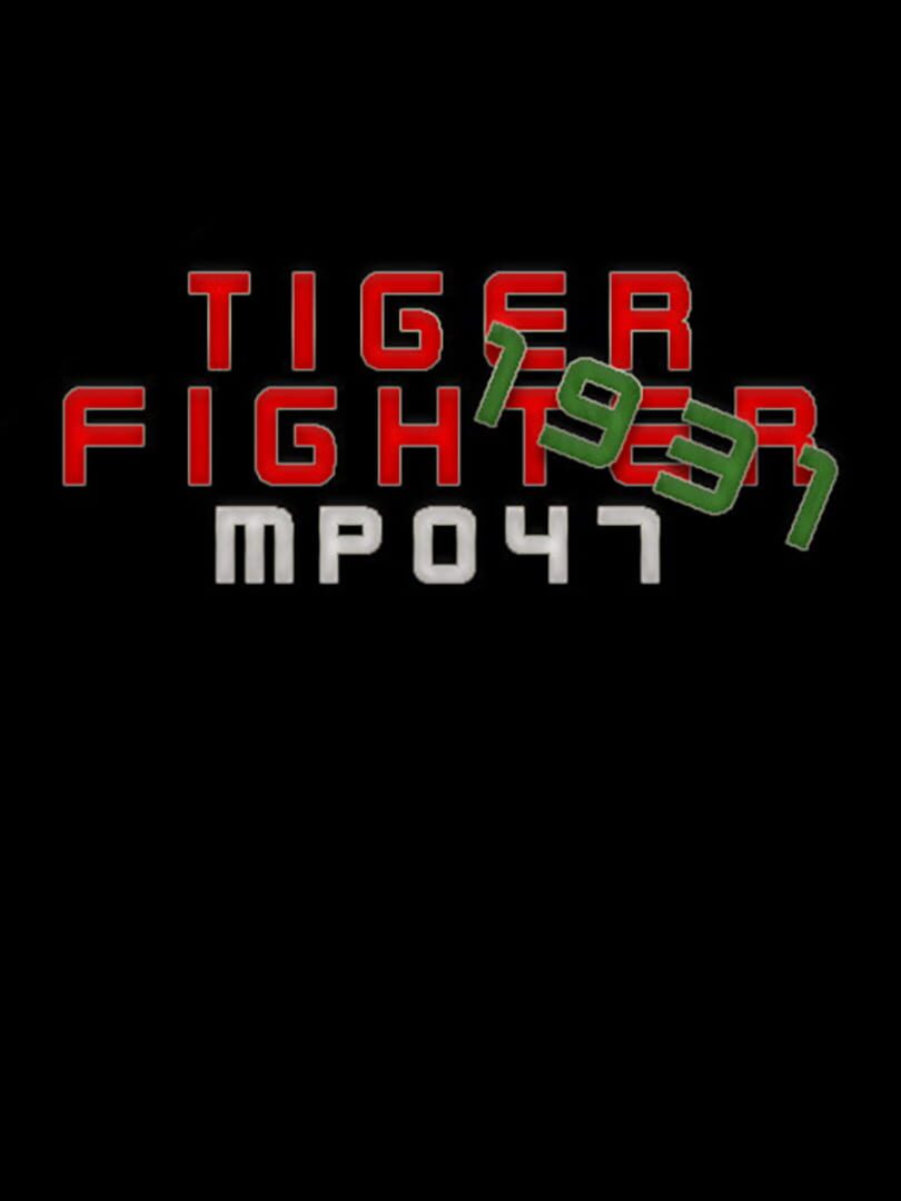 Tiger Fighter 1931: MP047 cover art