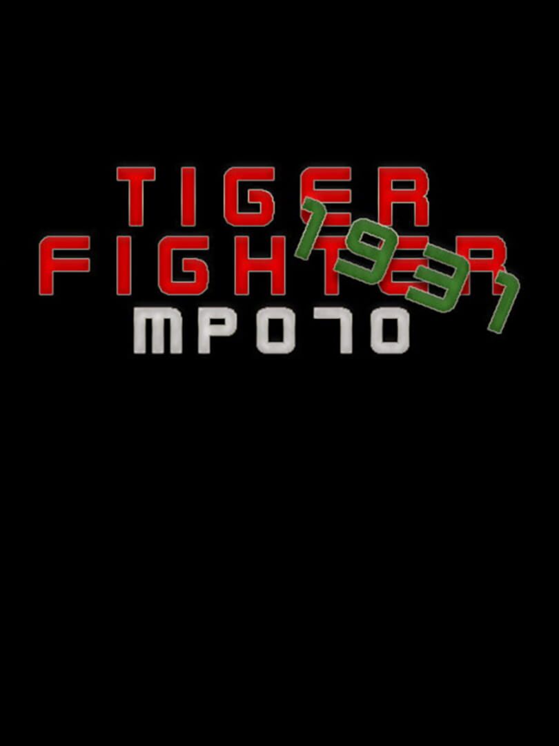 Tiger Fighter 1931: MP070 cover art