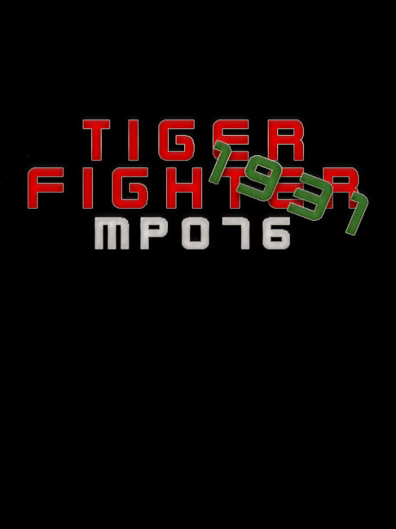 Tiger Fighter 1931: MP076 cover art