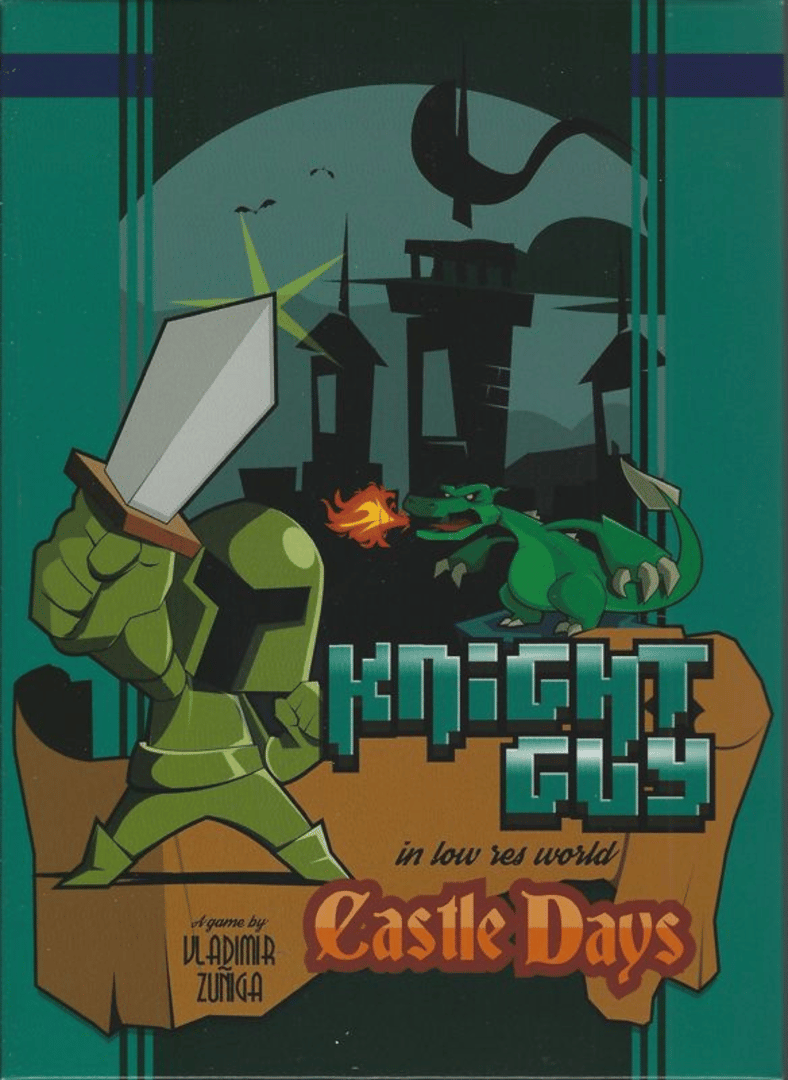 Knight Guy in Low Res World: Castle Days Cover