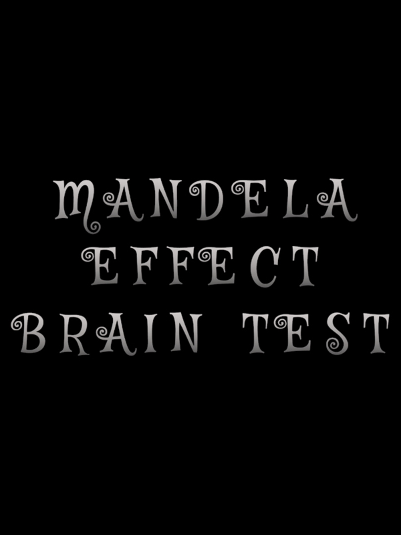 Mandela Effect Brain Test Cover