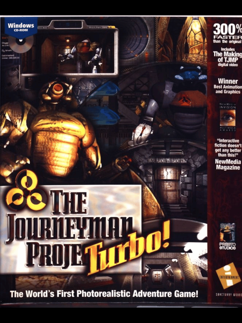 The Journeyman Project: Turbo! Cover