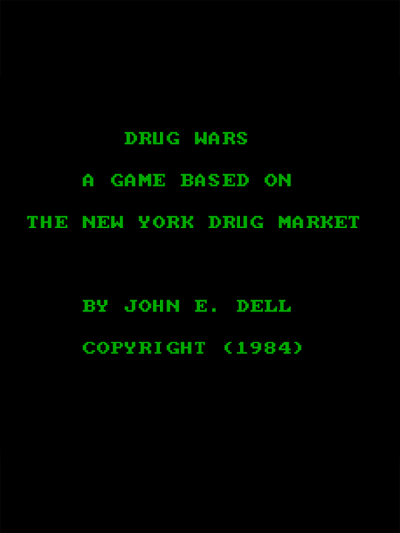Drug Wars: A Game Based on the New York Drug Market Cover