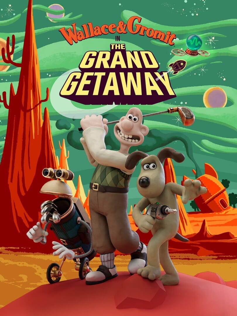 Wallace & Gromit: The Grand Getaway cover art