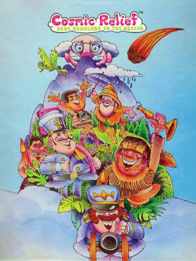 Cosmic Relief: Prof. Renegade to the Rescue Cover