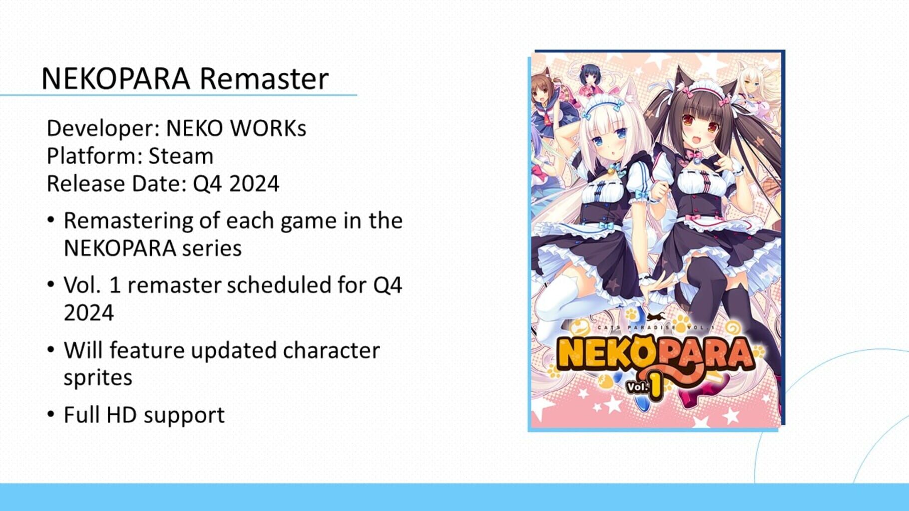 Nekopara Remaster Vol. 1 (2024)