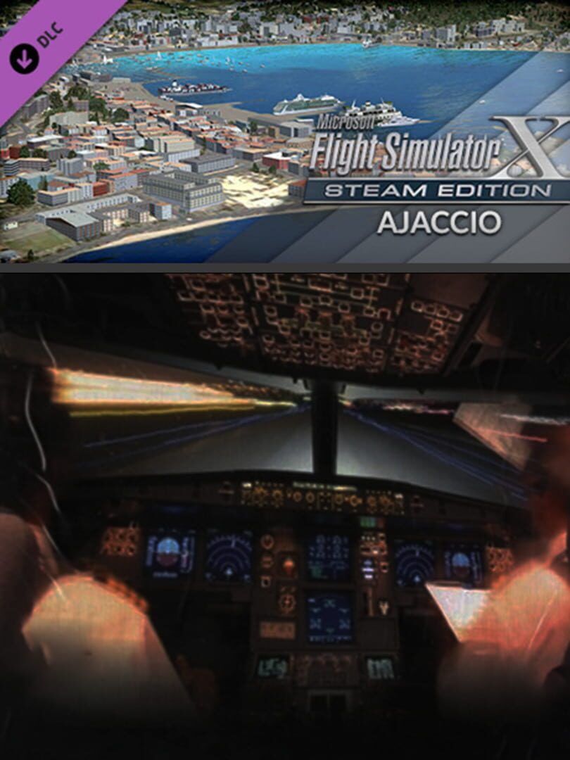 Microsoft Flight Simulator X: Steam Edition - Ajaccio cover art