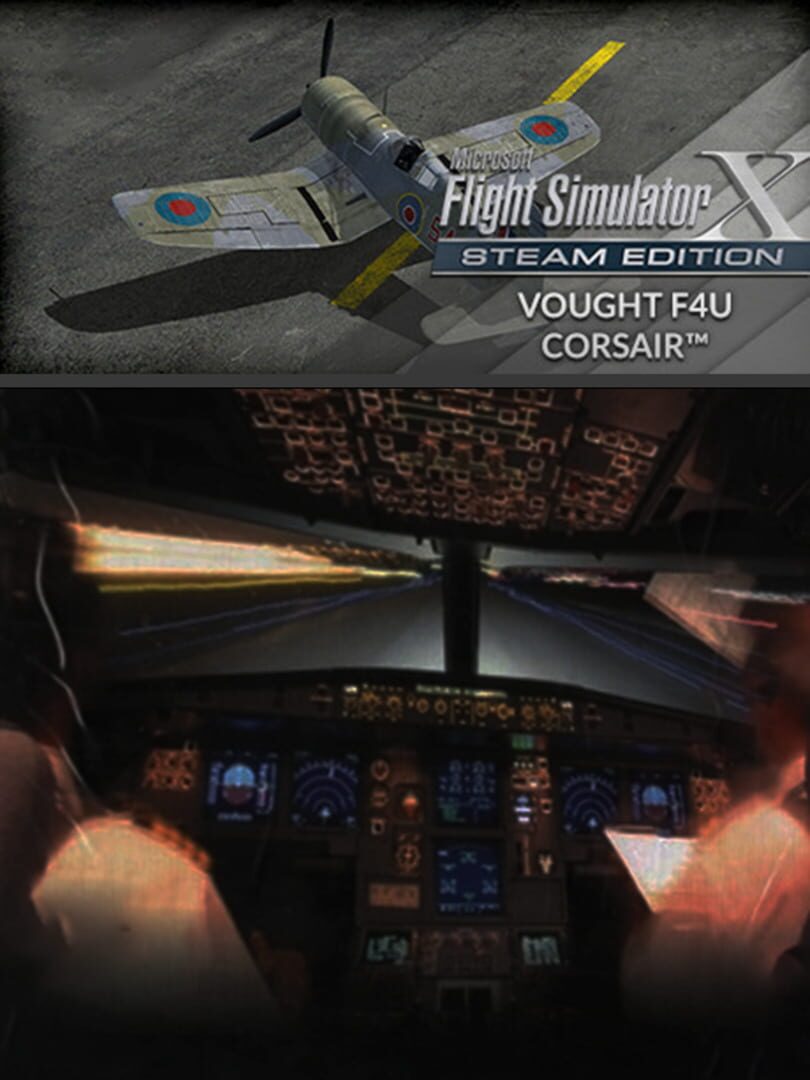 Microsoft Flight Simulator X: Steam Edition - Vought F4U Corsair cover art