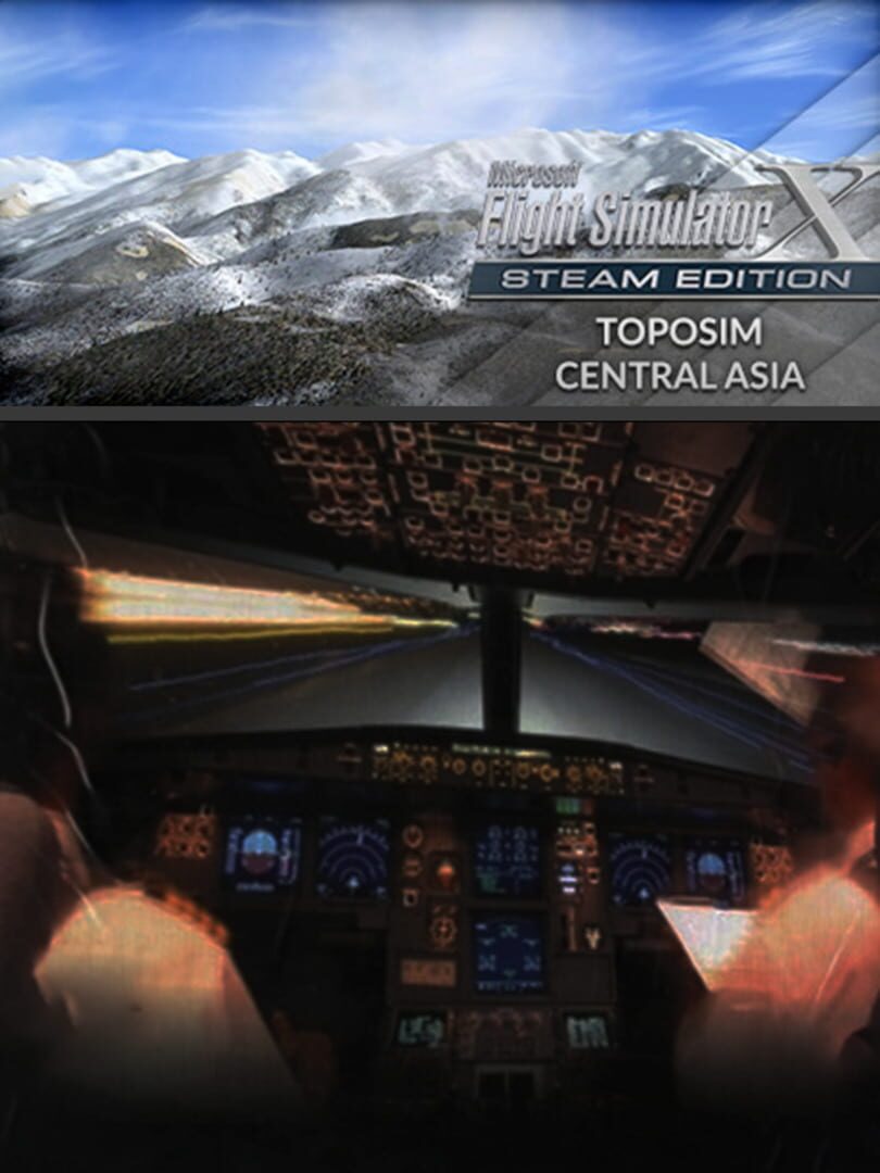 Microsoft Flight Simulator X: Steam Edition - Toposim Central Asia cover art