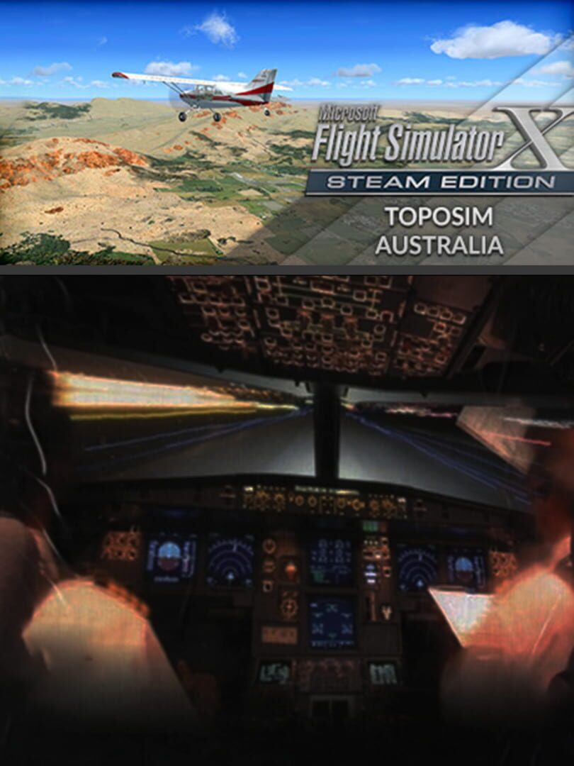 Microsoft Flight Simulator X: Steam Edition - Toposim Australia cover art