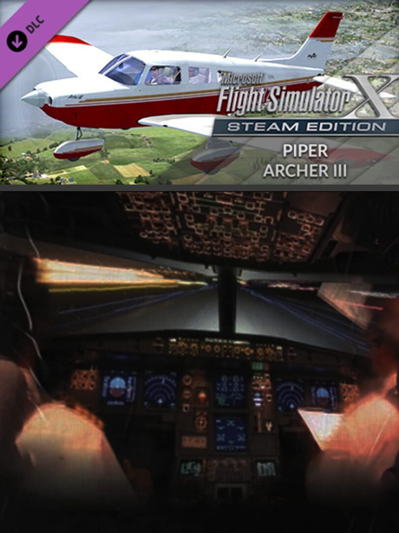 Microsoft Flight Simulator X: Steam Edition - Piper Archer III cover art