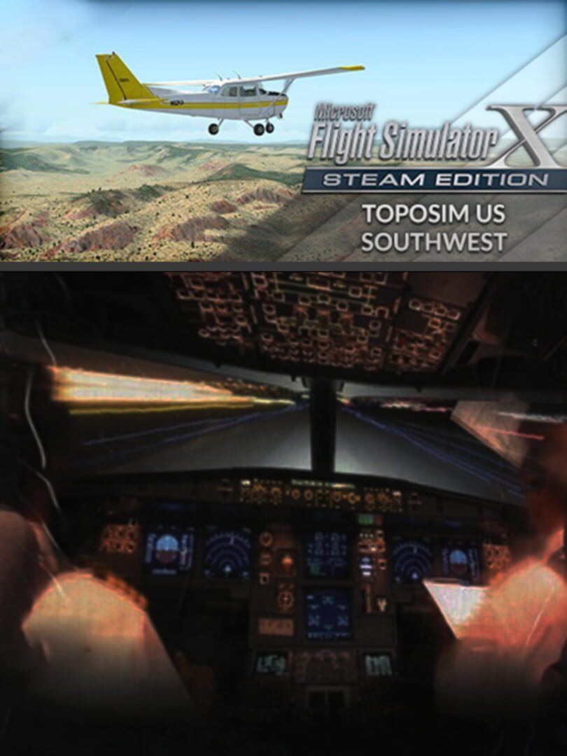 Microsoft Flight Simulator X: Steam Edition - Toposim US Southwest cover art