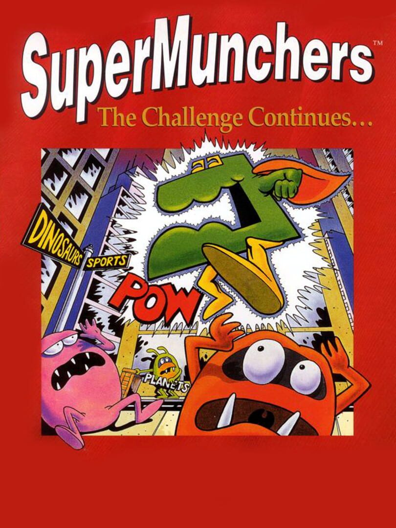 Super Munchers: The Challenge Continues... cover art