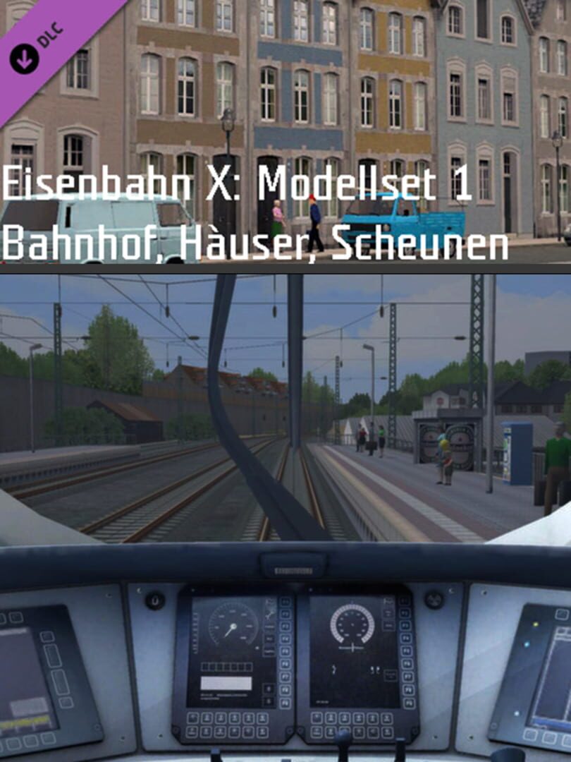 Eisenbahn X: Modellset 1 - Bahnhof, Häuser, Scheunen (2015)