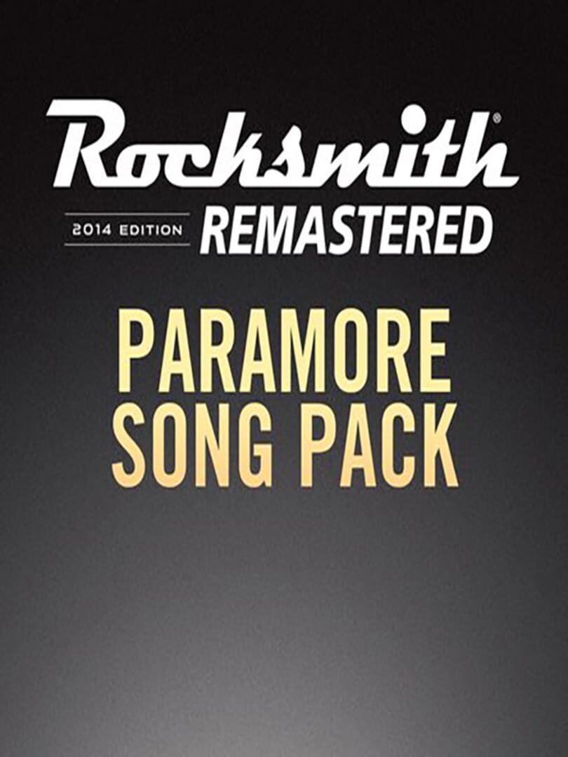 Rocksmith 2014 Edition: Remastered - Paramore: Song Pack