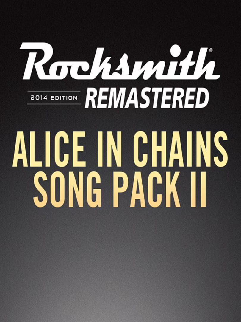 Rocksmith 2014 Edition: Remastered - Alice in Chains: Song Pack II